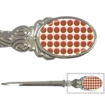 Retro 40s 50s Cupcake Pattern Letter Opener Front