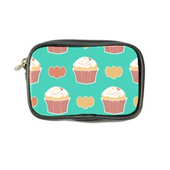 Retro 40s 50s Cupcake Pattern 3 Coin Purse by violetheavensky