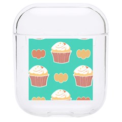 Retro 40s 50s Cupcake Pattern 3 Hard Pc Airpods 1/2 Case by violetheavensky