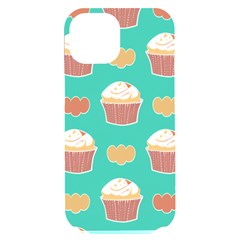 Retro 40s 50s Cupcake Pattern 3 Iphone 15 Plus Black Uv Print Pc Hardshell Case by violetheavensky