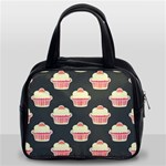 Retro 40s 50s Cupcake Pattern 4 Classic Handbag (Two Sides) Front