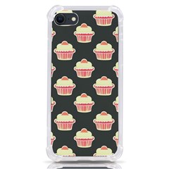 Retro 40s 50s Cupcake Pattern 4 Iphone Se by violetheavensky