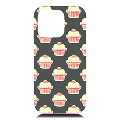 Retro 40s 50s Cupcake Pattern 4 Iphone 16 Pro Max Black Uv Print Pc Hardshell Case by violetheavensky