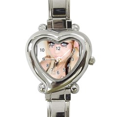 Testgirl3 Heart Italian Charm Watch by testgirlss