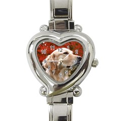 Dog-photo Cute Heart Italian Charm Watch by swimsuitscccc