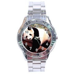 Panda1 Stainless Steel Analogue Men’s Watch by designergaze