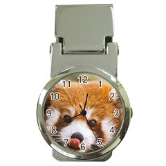 Red Panda2 Money Clip Watch by designergaze