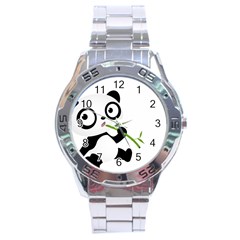 Panda3 Stainless Steel Analogue Men’s Watch by designergaze