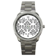 Pattern1 Sport Metal Watch by designergaze