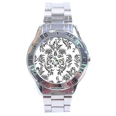 Pattern1 Stainless Steel Analogue Men’s Watch by designergaze