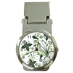 Flower1 Money Clip Watch by designergaze