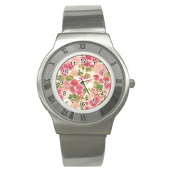 Flower3 Stainless Steel Watch by designergaze