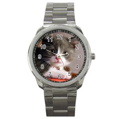 Cat1 Sport Metal Watch by designergaze