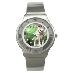 Cat2 Stainless Steel Watch by designergaze