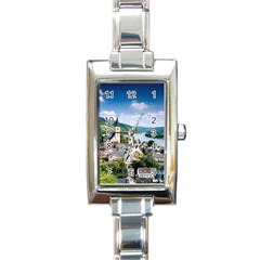 Land5 Rectangular Italian Charm Watch by designergaze