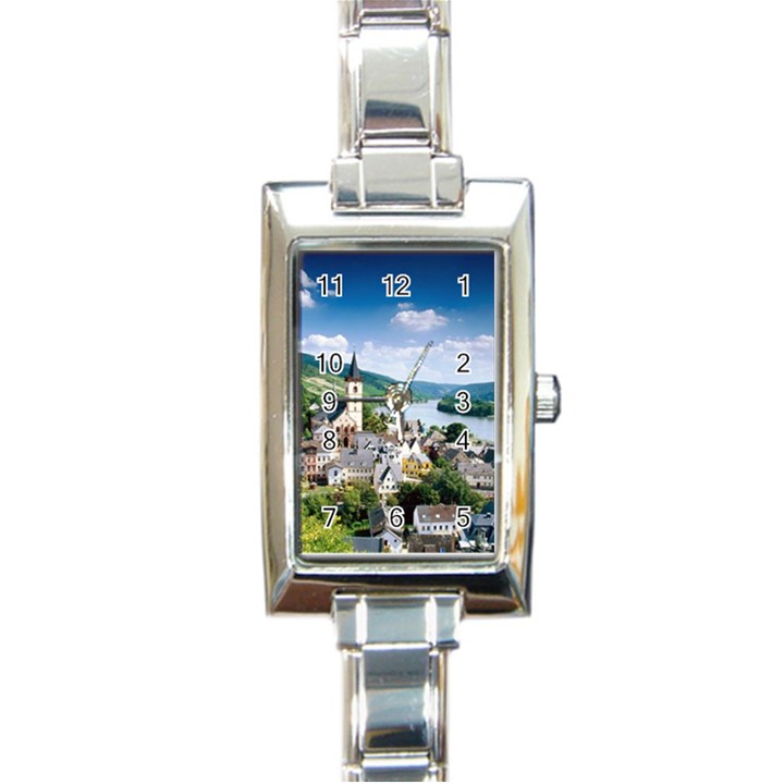 Land5 Rectangular Italian Charm Watch