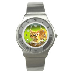 Cat5 Stainless Steel Watch by designergaze