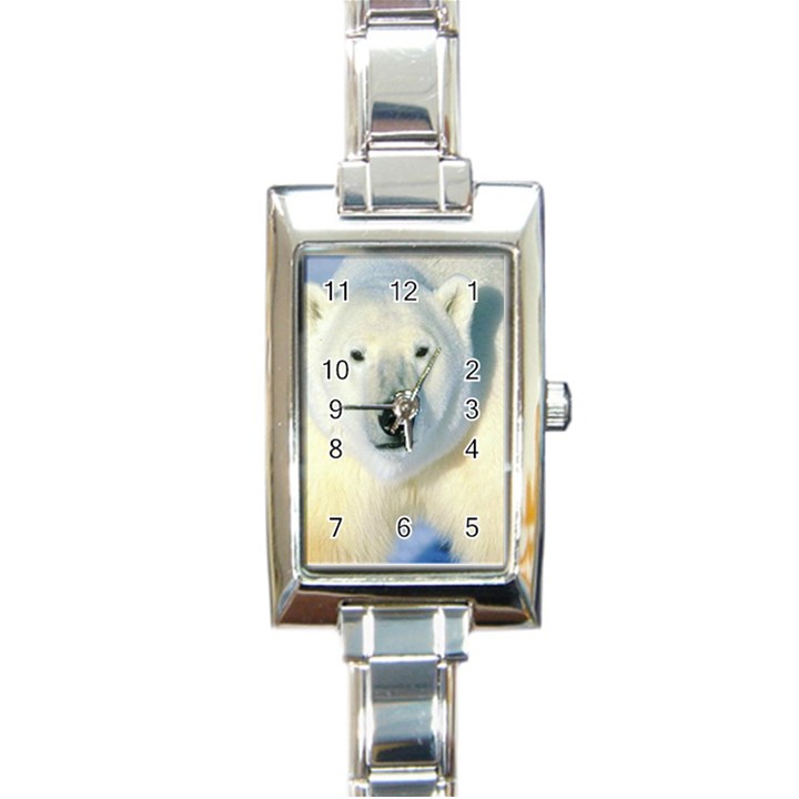 Bear1 Rectangular Italian Charm Watch