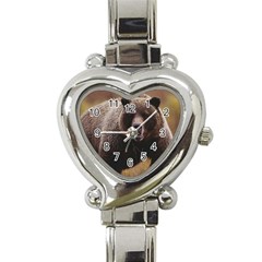 Bear2 Heart Italian Charm Watch by designergaze