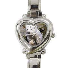 Bear3 Heart Italian Charm Watch by designergaze