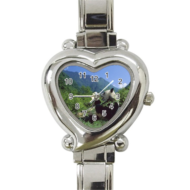 bear5 Heart Italian Charm Watch