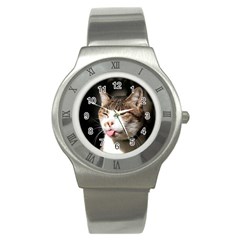 Cat4 Stainless Steel Watch by designergaze