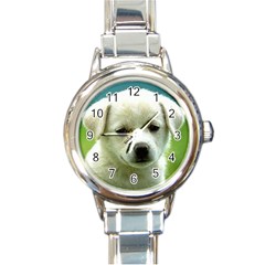 Dog1 Classic Elegant Ladies Watch (round) by designergaze