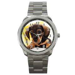 Dog3 Sport Metal Watch by designergaze