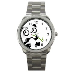 Panda3 Sport Metal Watch by designergaze