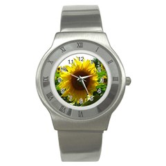 Flower2 Stainless Steel Watch by designergaze