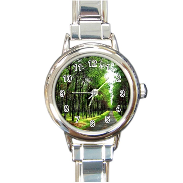 Land4 Round Italian Charm Watch