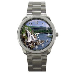 Land2 Sport Metal Watch by designergaze