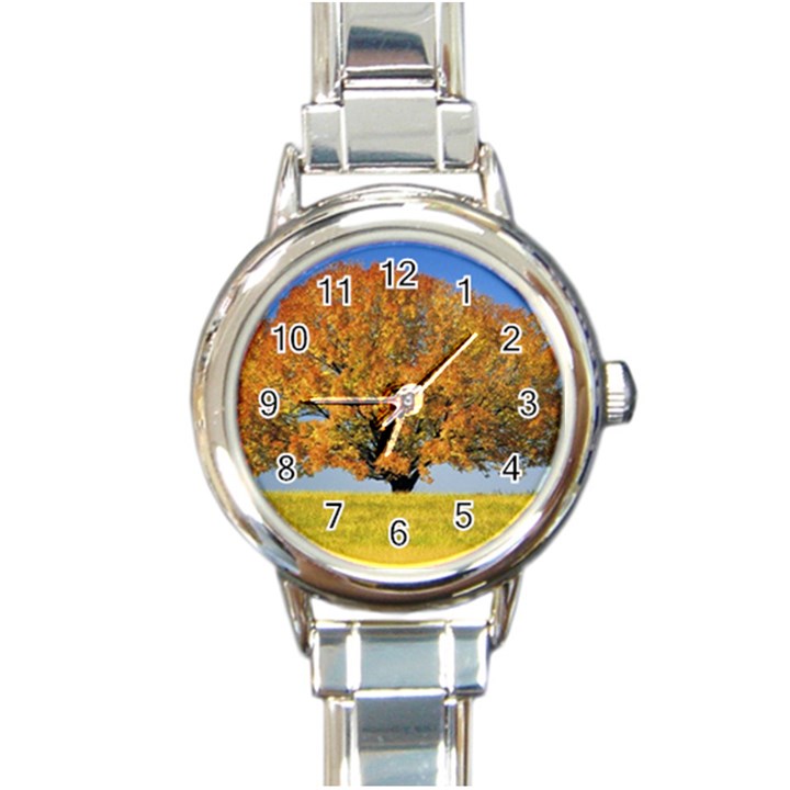 Tree1 Round Italian Charm Watch