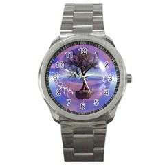 Tree3 Sport Metal Watch by designergaze