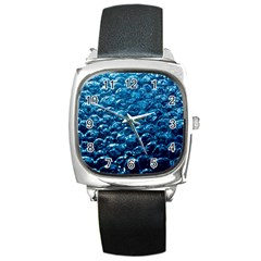 Water3 Square Metal Watch by designergaze