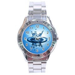 Water1 Stainless Steel Analogue Men’s Watch by designergaze