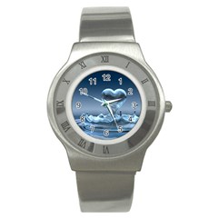 Water2 Stainless Steel Watch by designergaze