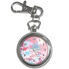 Flower2 Key Chain Watch by designergaze