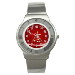 Xmas3 Stainless Steel Watch by designergaze