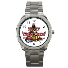 Xmas1 Sport Metal Watch by designergaze