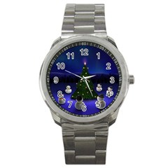 Xmas6 Sport Metal Watch by designergaze