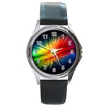 cr5 Round Metal Watch Front