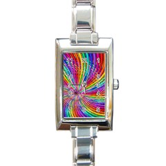 Cr7 Rectangular Italian Charm Watch by designergaze