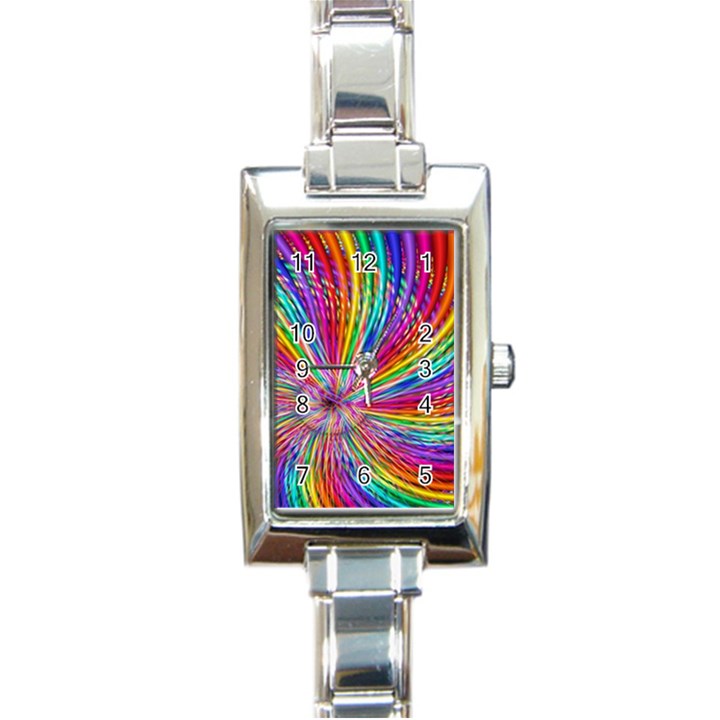 cr7 Rectangular Italian Charm Watch