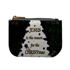 Jesus Is The Reason Coin Change Purse by tammystotesandtreasures