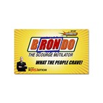 BRONDO Sticker Rectangular (10 pack)