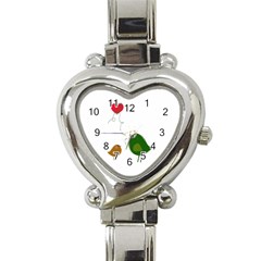 Love Birds Classic Elegant Ladies Watch (heart) by LoveBirds