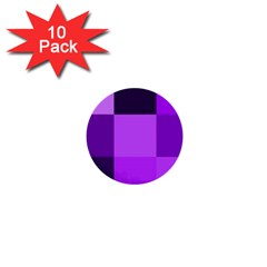 Purple Shades 10 Pack Mini Button (round) by PurpleVIP