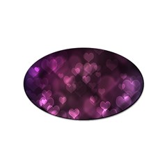 Purple Bokeh Sticker (oval) by PurpleVIP