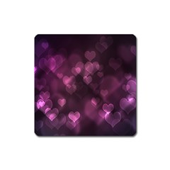 Purple Bokeh Large Sticker Magnet (square) by PurpleVIP